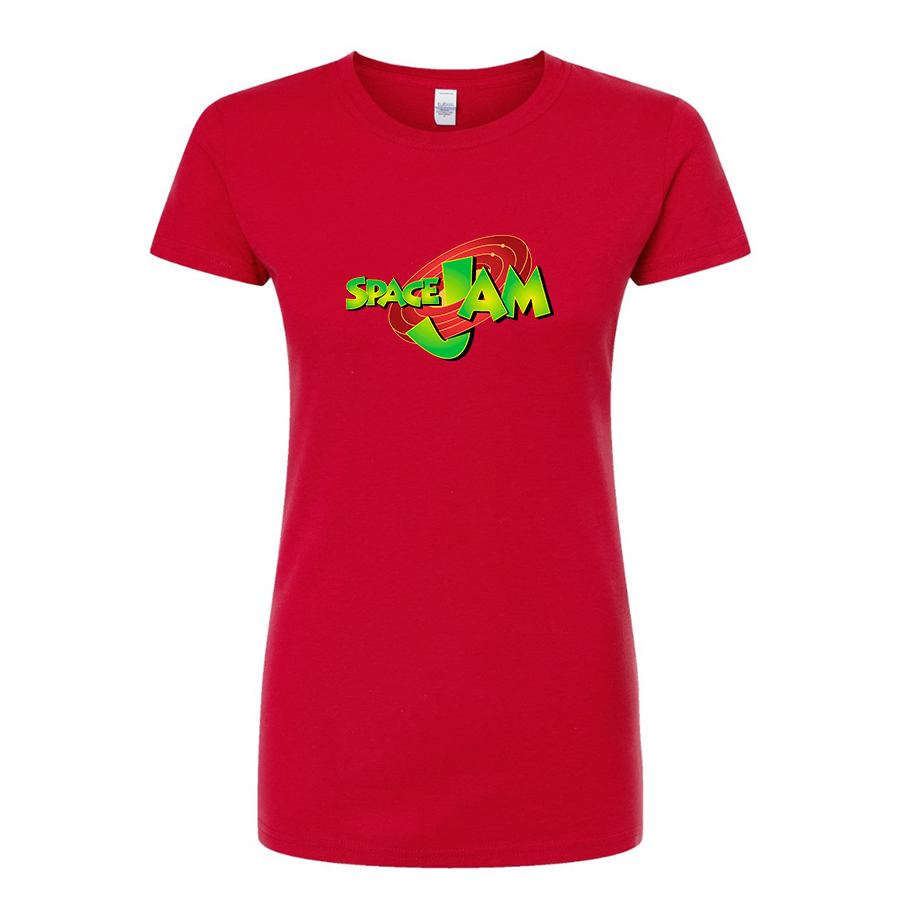 Women’s Space Jam Round Neck T-Shirt